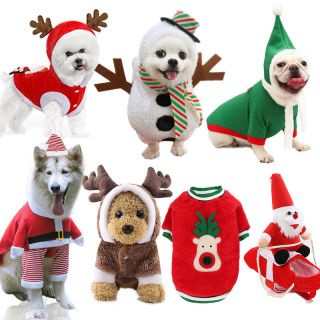Wholesale Supplies dog Hoodie Pet Cat Dog Christmas Clothes luxury