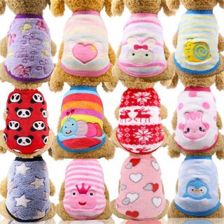 custom embroidery flannel designer pet cat dog winter clothes luxury